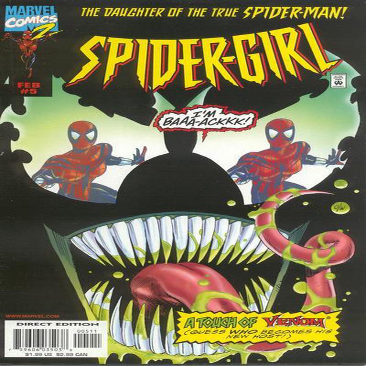 Spider-Girl #5 CVR A Marvel 1999 VF