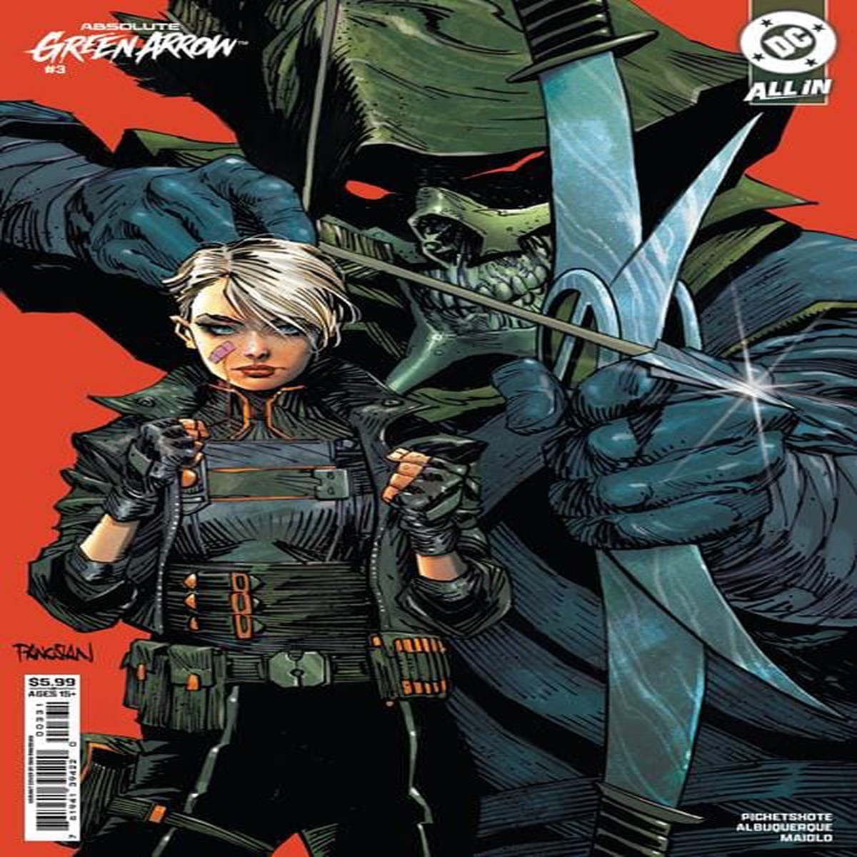 ABSOLUTE GREEN ARROW #3 (OF 6) CVR C DAN PANOSIAN CARD STOCK VAR (VF/NM)