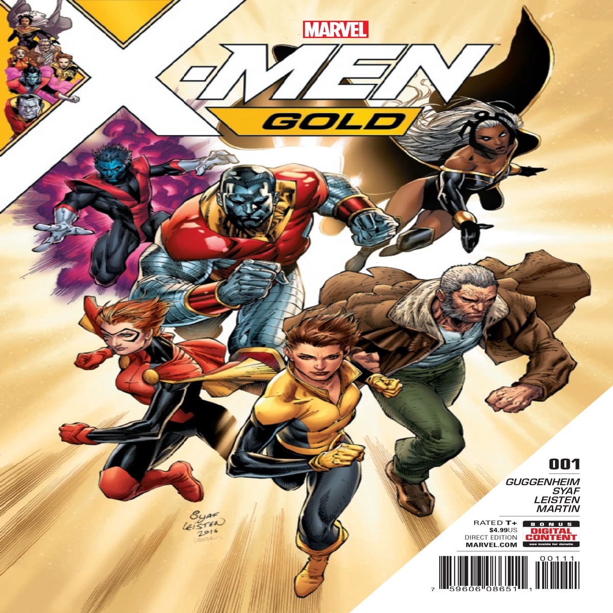X-Men: Gold #1 (VF/NM)