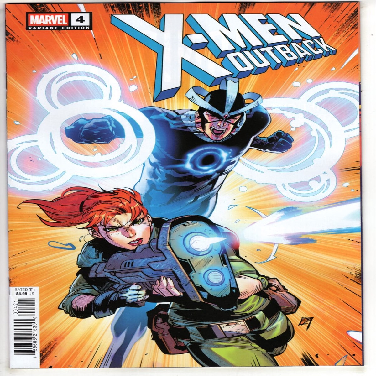 X-MEN: OUTBACK #4 C.F. VILLA VARIANT (VF/NM)