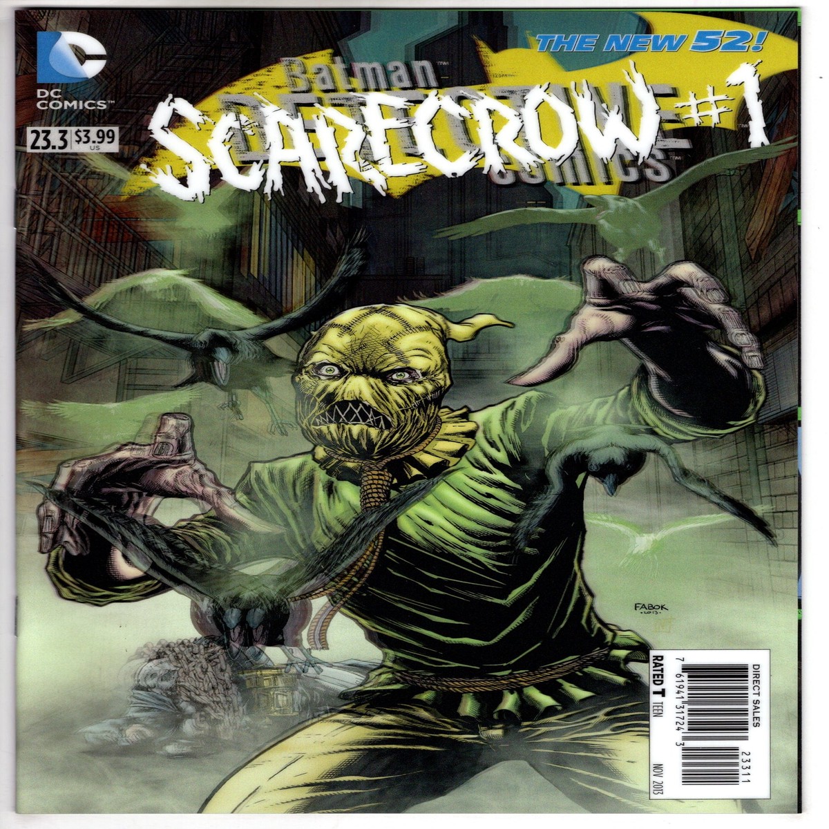 DETECTIVE COMICS #23.3 SCARECROW