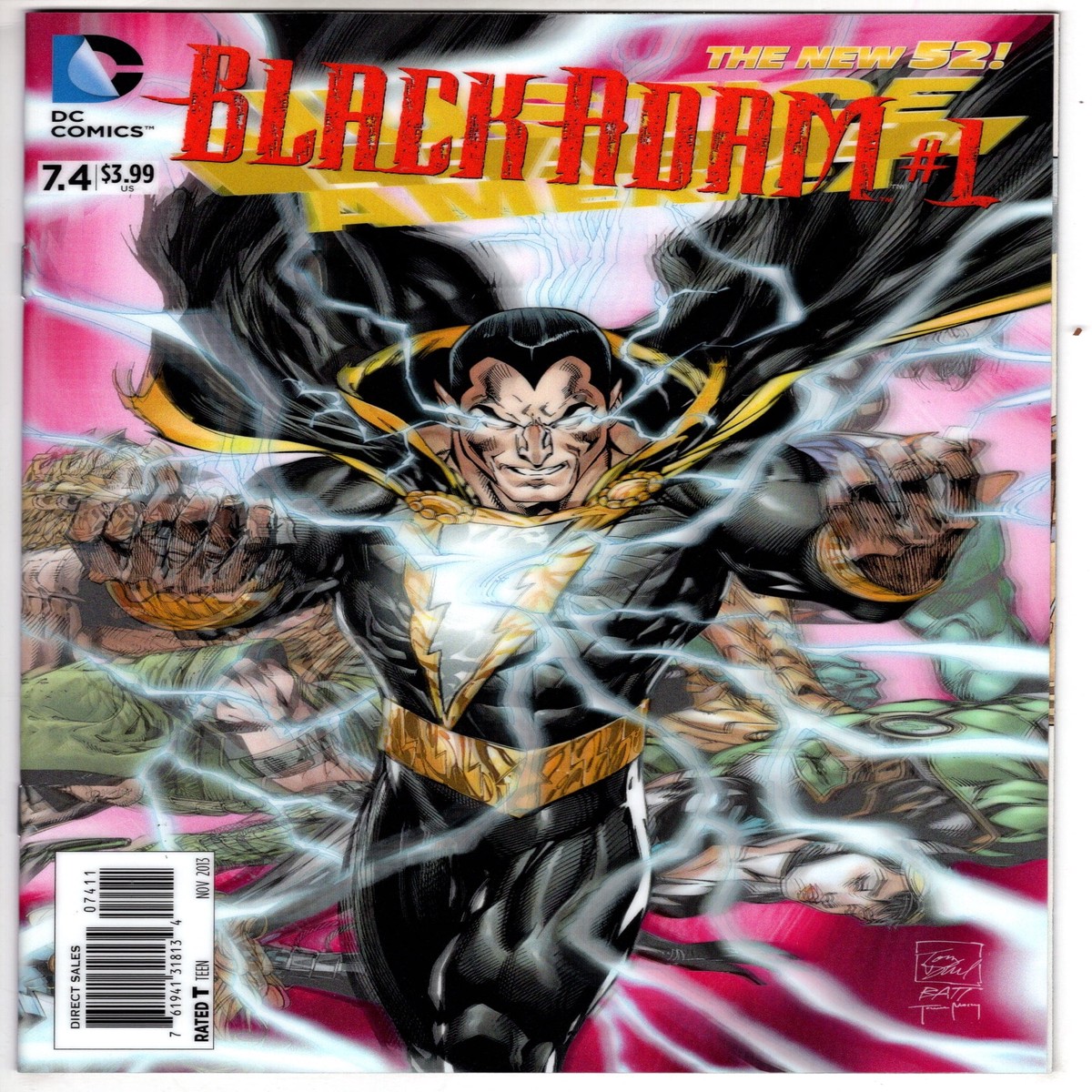 JUSTICE LEAGUE OF AMERICA #7.4 BLACK ADAM