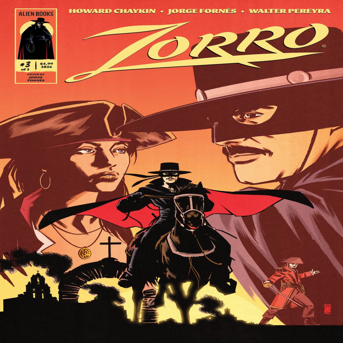 Zorro #3 Cover A (Forns) (VF/NM)