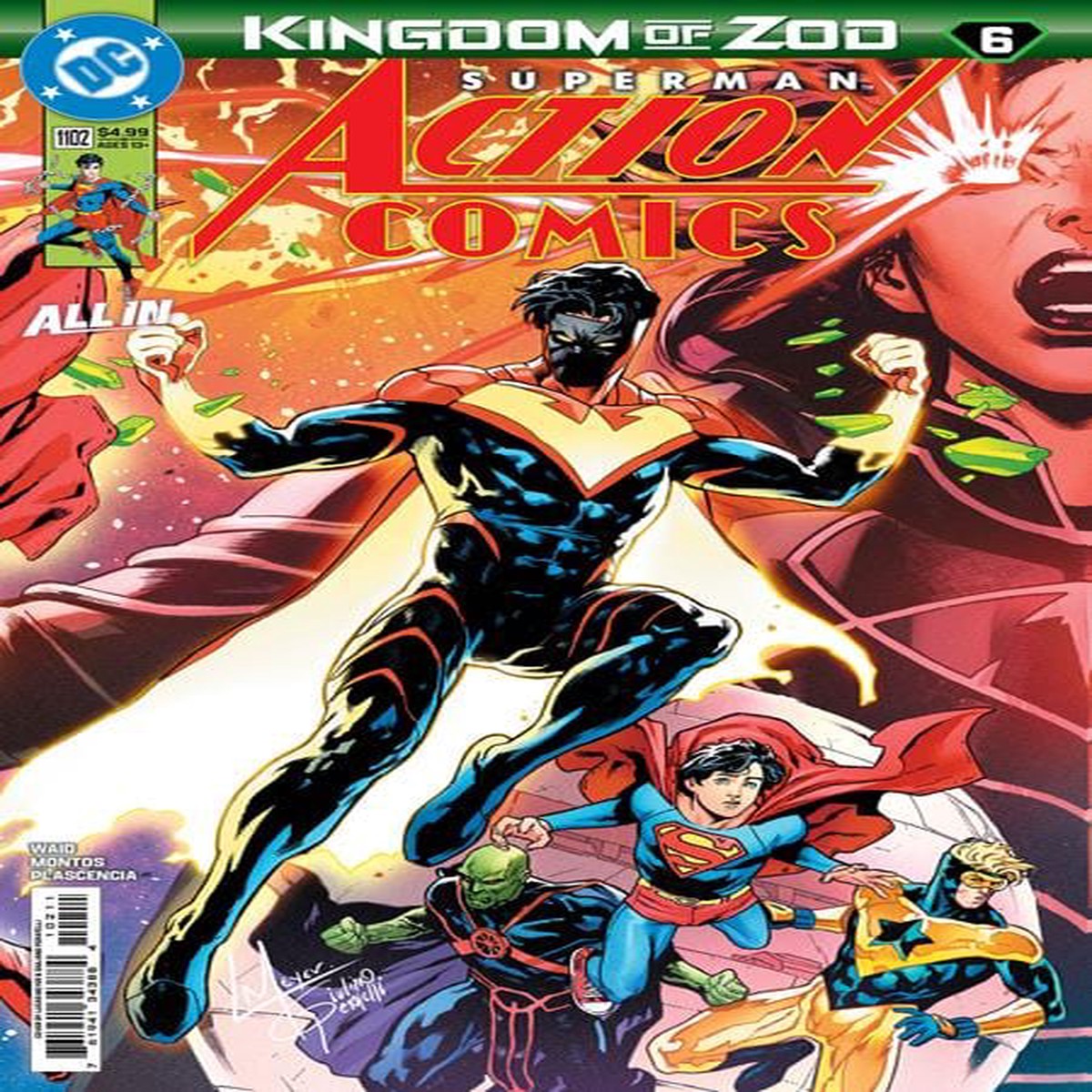 ACTION COMICS #1102 CVR A LUCAS MEYER CONNECTING (KINGDOM OF ZOD) (VF/NM)