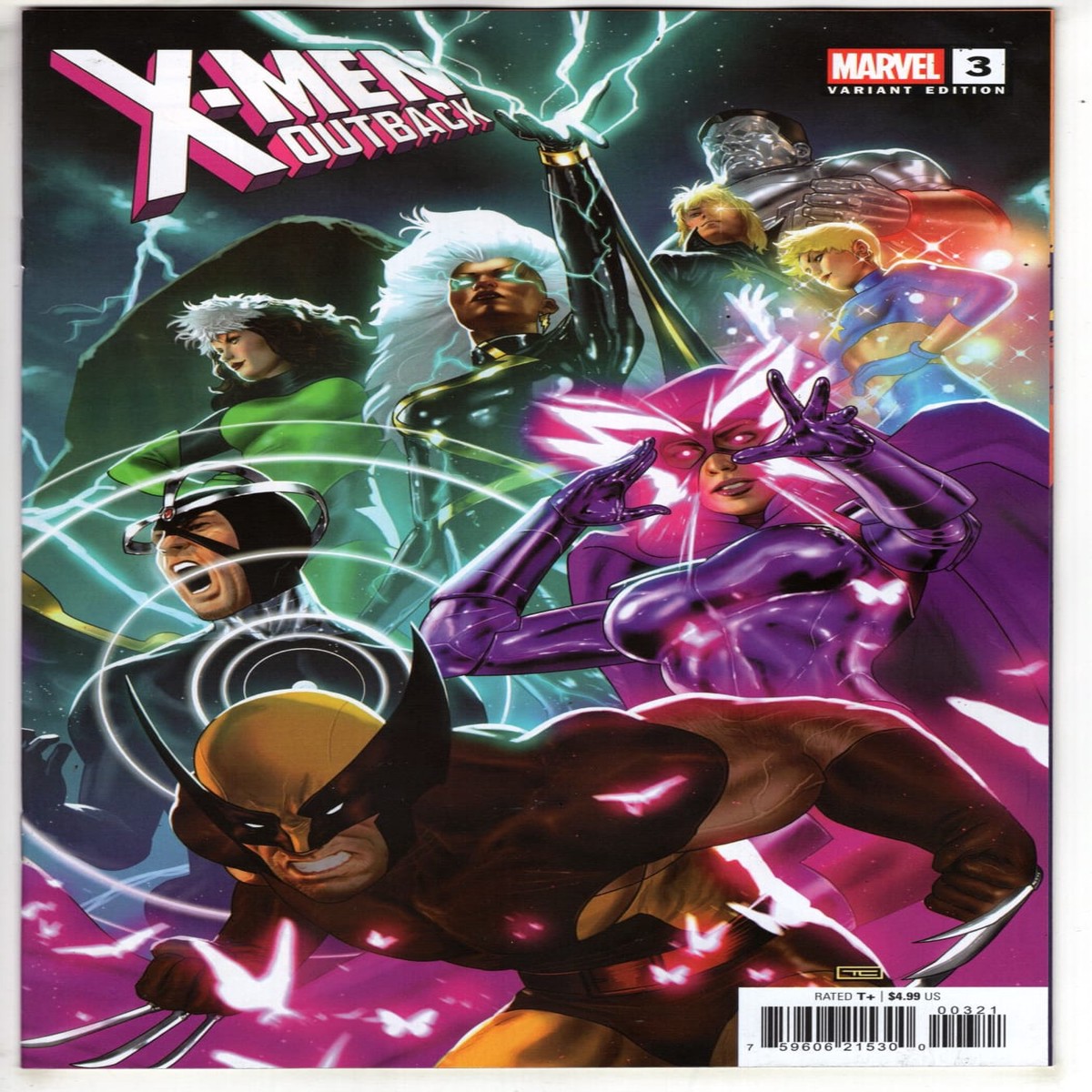 X-MEN: OUTBACK #3 TAURIN CLARKE VARIANT (VF/NM)