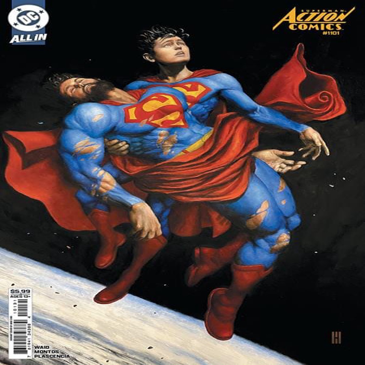 ACTION COMICS #1101 CVR C MIKE CHOI CARD STOCK VAR (KINGDOM OF ZOD) (VF/NM)