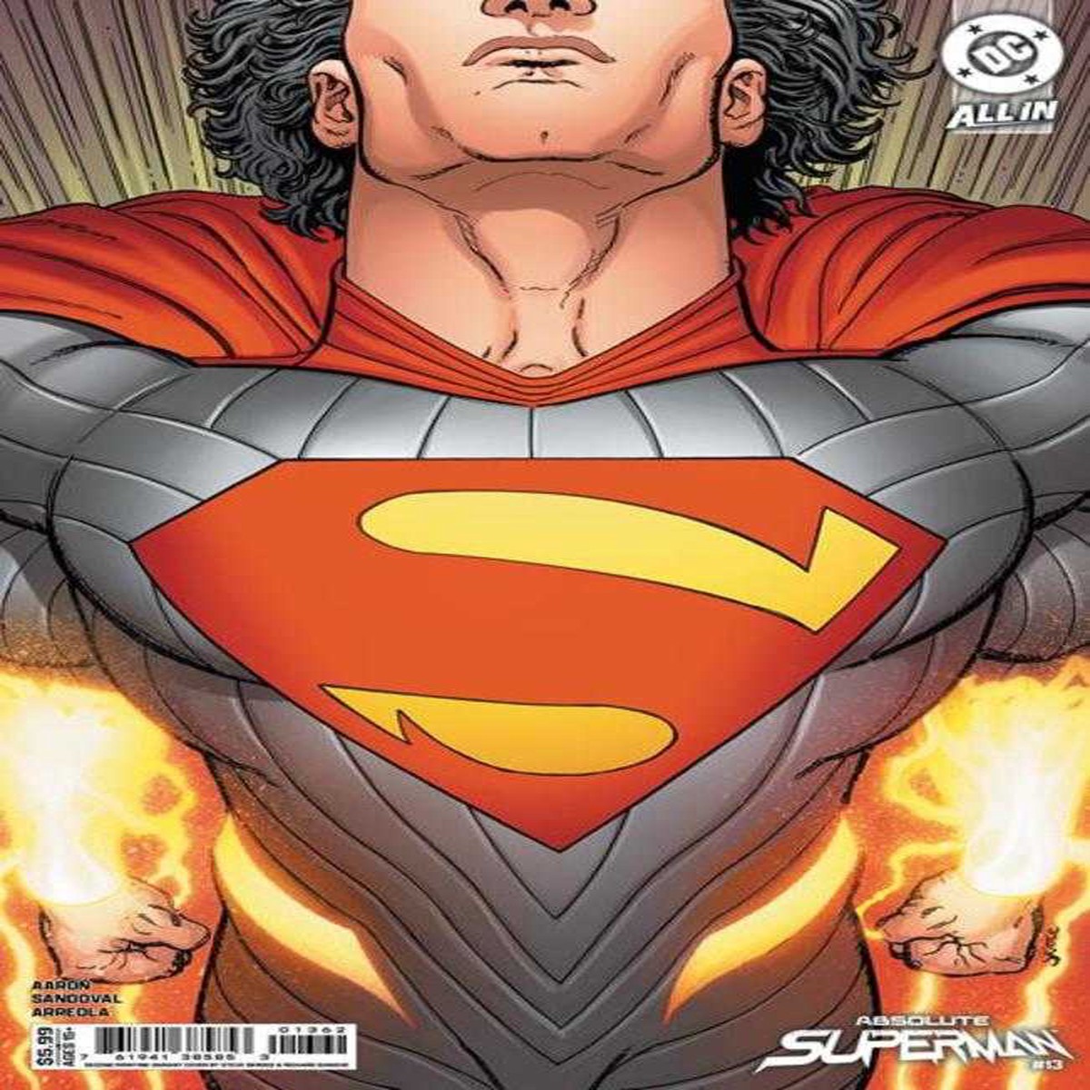 Absolute Superman #13 2nd Print Cover B Steve Skroce Card Stock Variant