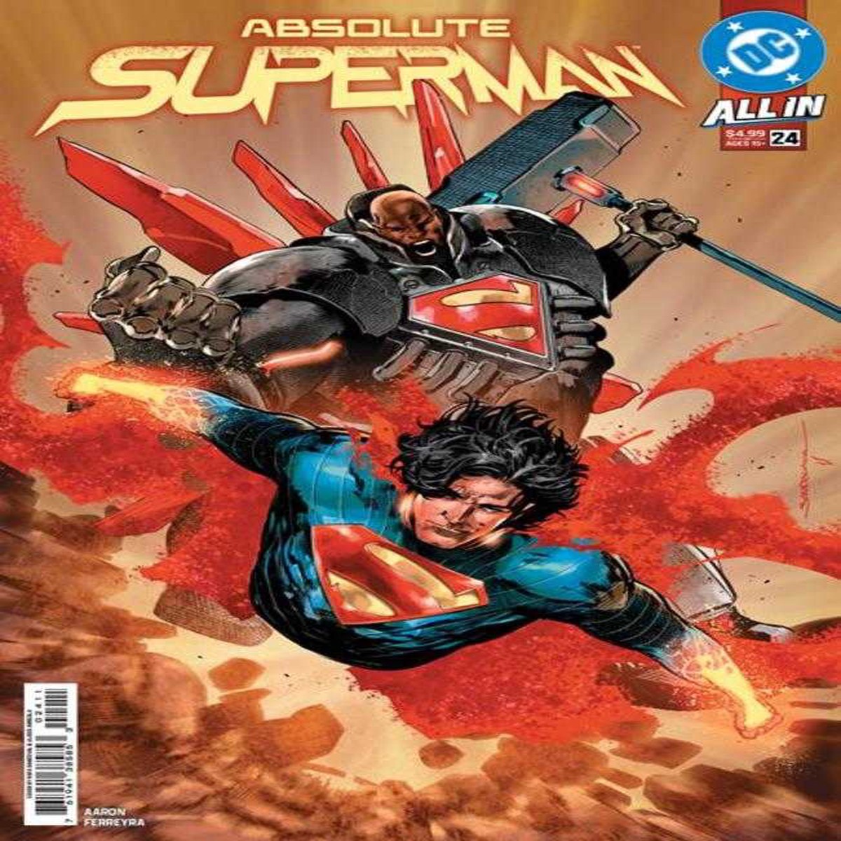 Absolute Superman #24 Cover A Rafa Sandoval