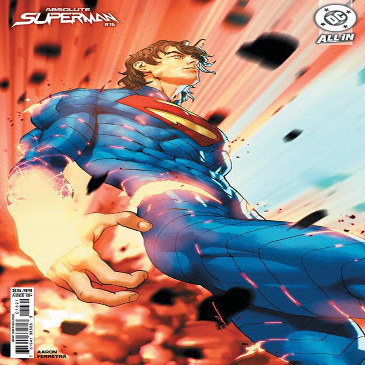 Absolute Superman #16 Cover B Gerald Parel Card Stock Variant
