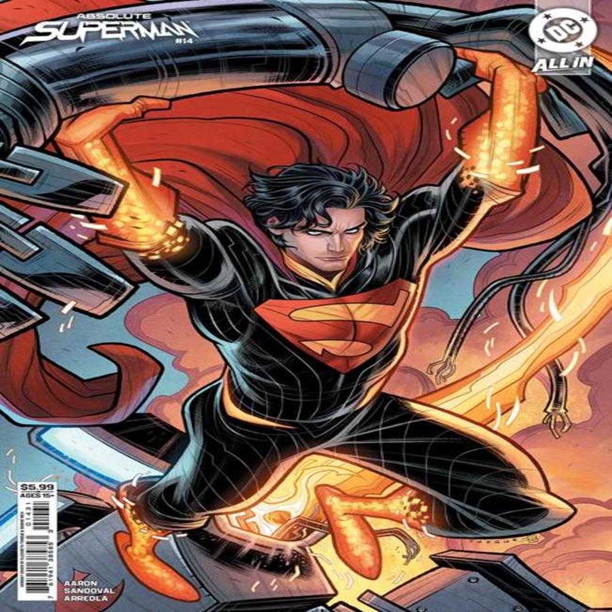 Absolute Superman #14 Cover C Elizabeth Torque Card Stock Variant