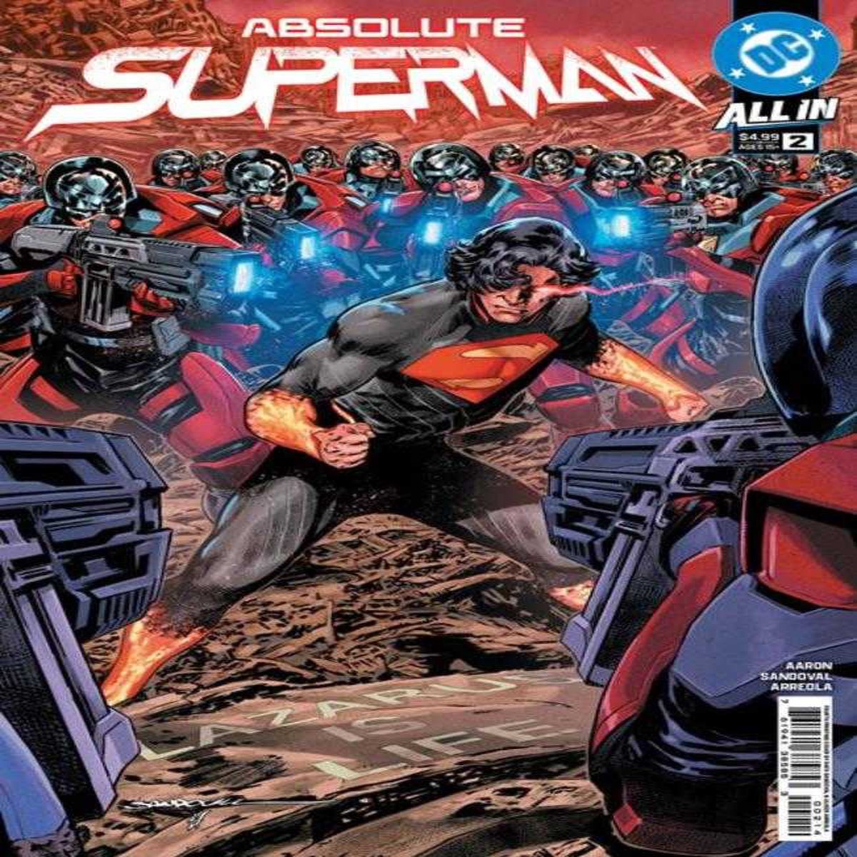 Absolute Superman #2 4th Print