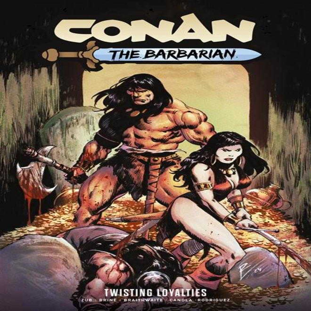Conan The Barbarian TPB Volume 05 Twisting Loyalties Regular Edition Robert De La Torre (Mature)