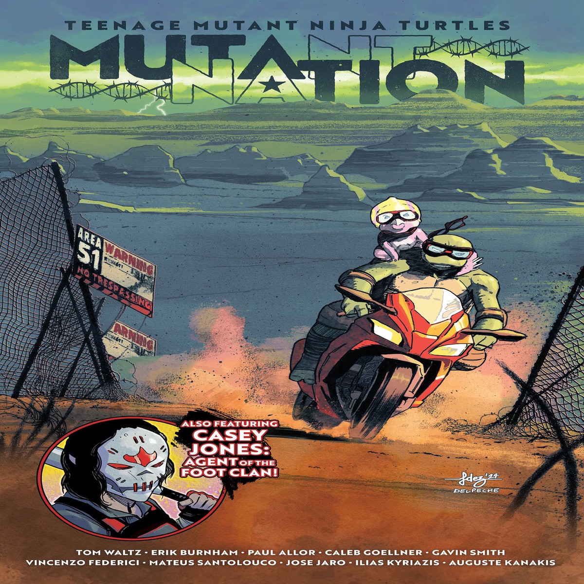 Teenage Mutant Ninja Turtles: Mutant Nation, Volume. 1