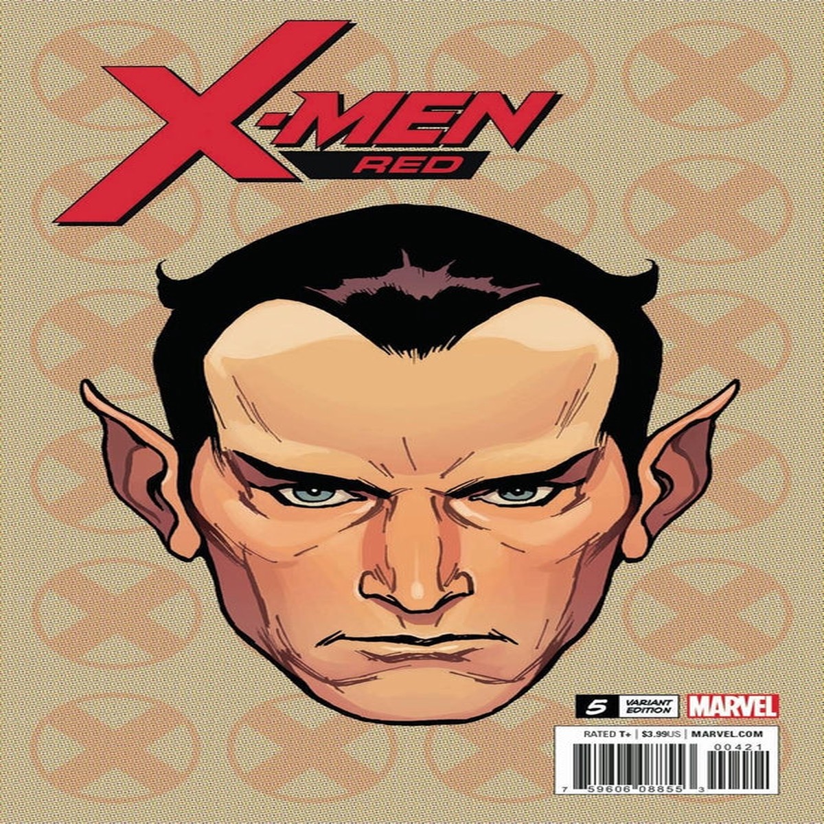 X-MEN RED #5 CHAREST HEADSHOTVAR
