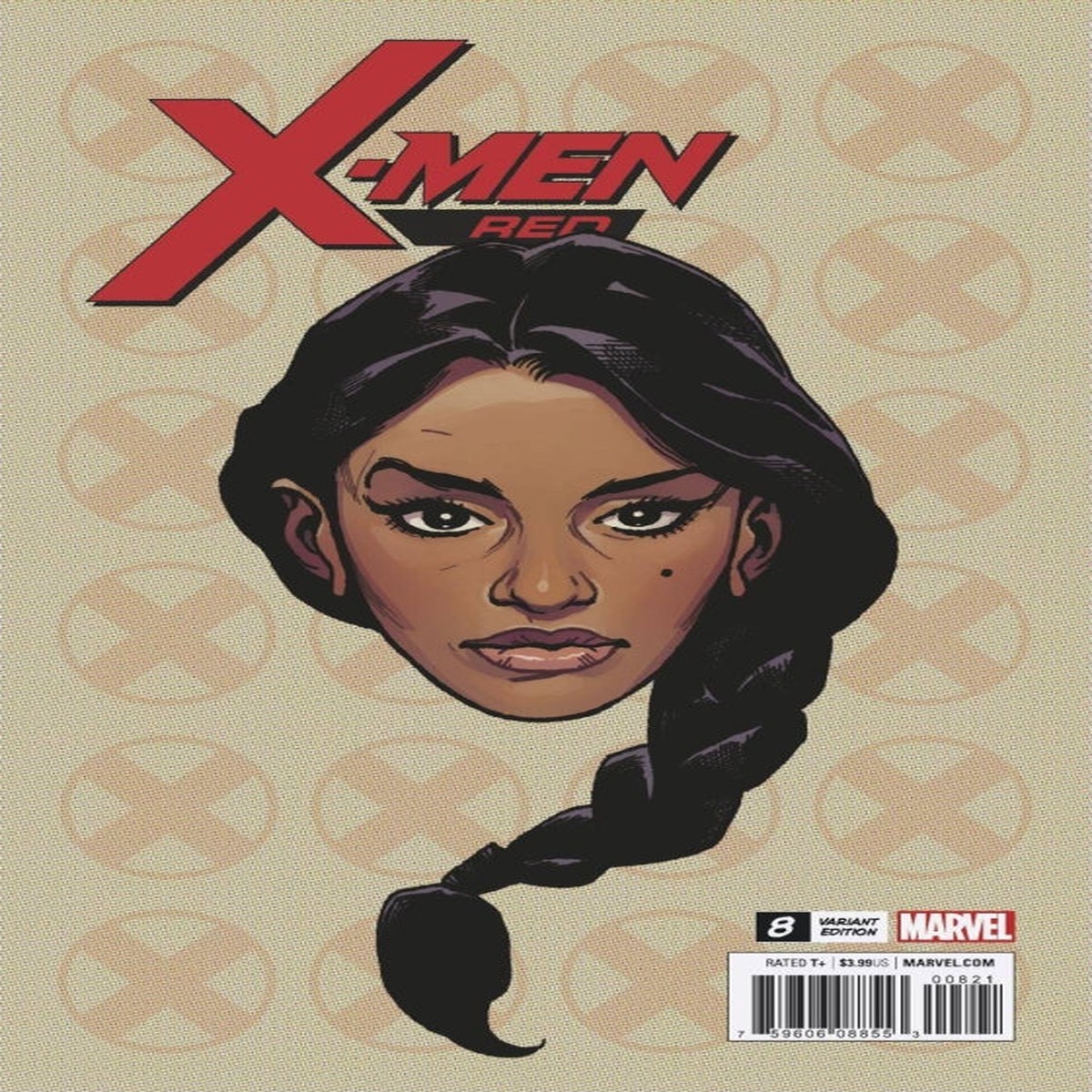 X-MEN RED #8 CHAREST HEADSHOTVAR